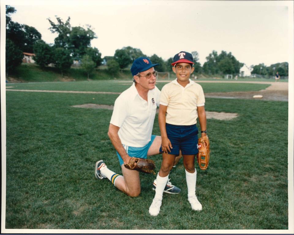 George P. Bush learned the value of sports, and competition, from his “Gampy,” President George H.W. Bush.