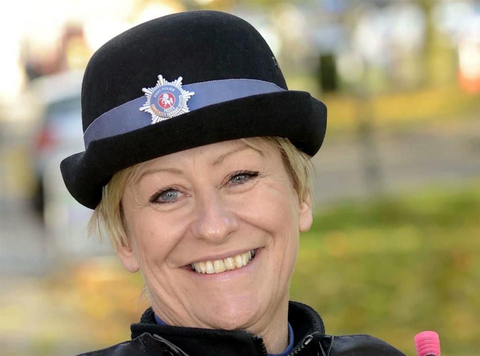 A murder probe has been launched by police after PCSO Julia James was found dead in a woodland near Dover, in Kent (Kent Online / SWNS)