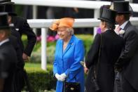 Britain Horse Racing - Royal Ascot - Ascot Racecourse - 16/6/16 Ladies Day Britain's Queen Elizabeth attends Reuters / Toby Melville