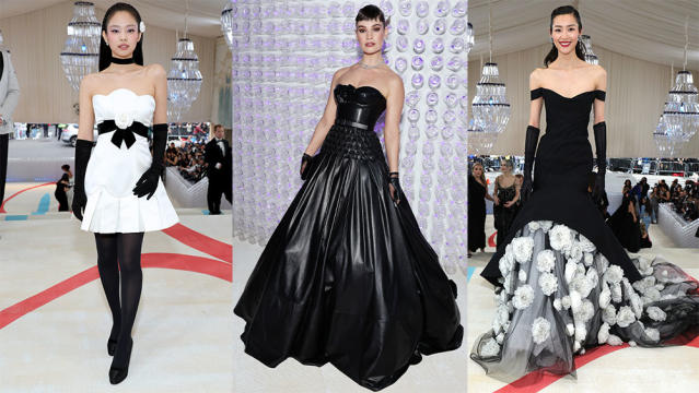 Cardi B Channels Karl Lagerfeld and Chanel with 2 Gowns at Met Gala