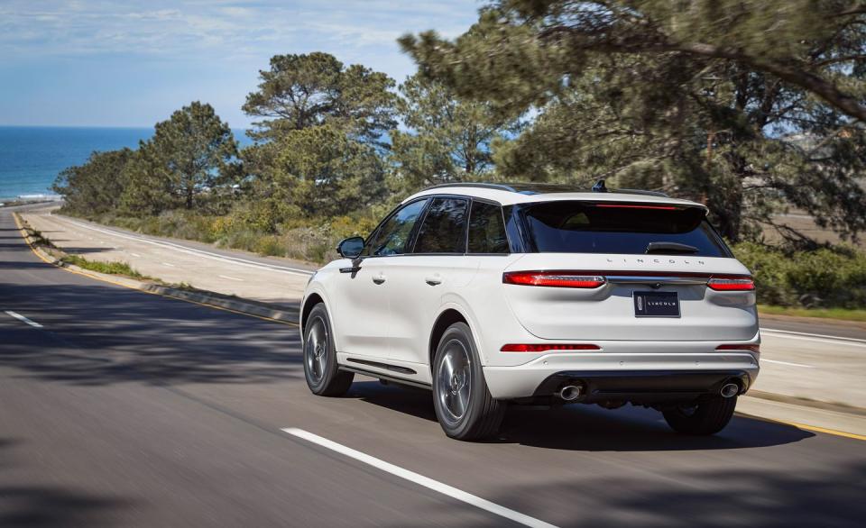 <p>Lincoln promises additional rear legroom and a few more cubic feet of cargo space, and the rear seat now slides on a six-inch track.</p>