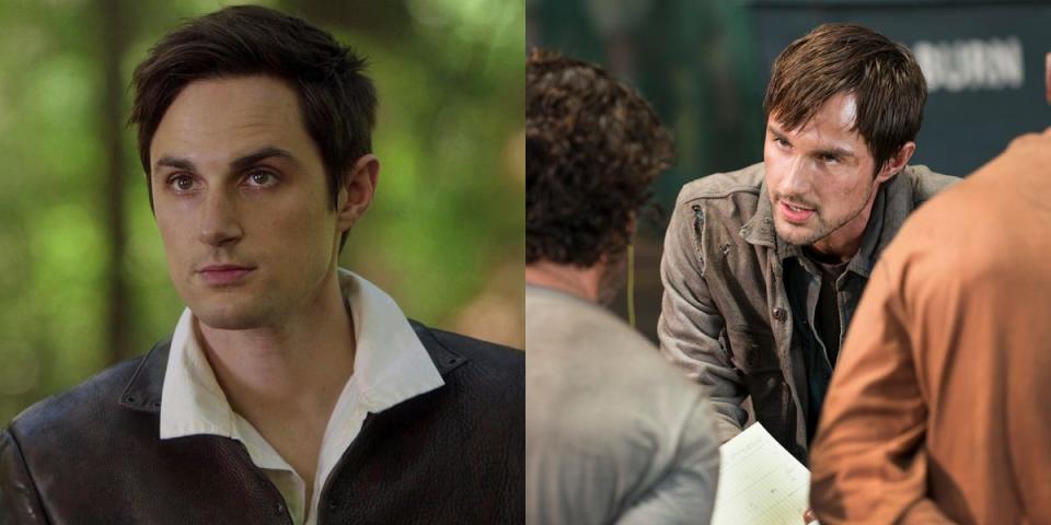 Andrew J. West as Henry on "Once Upon a Time" and Gareth on "TWD."