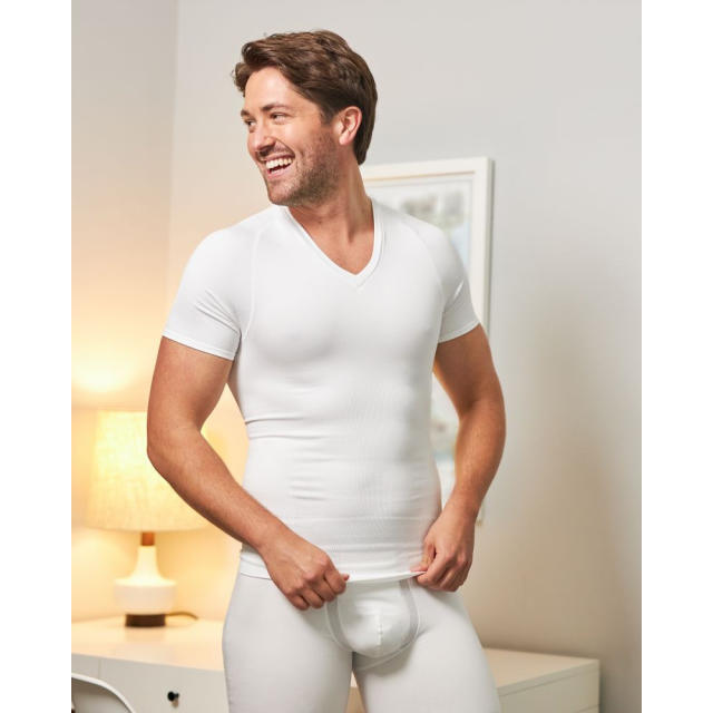 Spanx® Ultra-Sculpt Seamless V-Neck at Von Maur