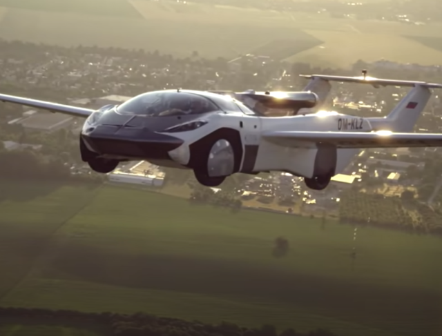 Flying car completes test flight between airports
