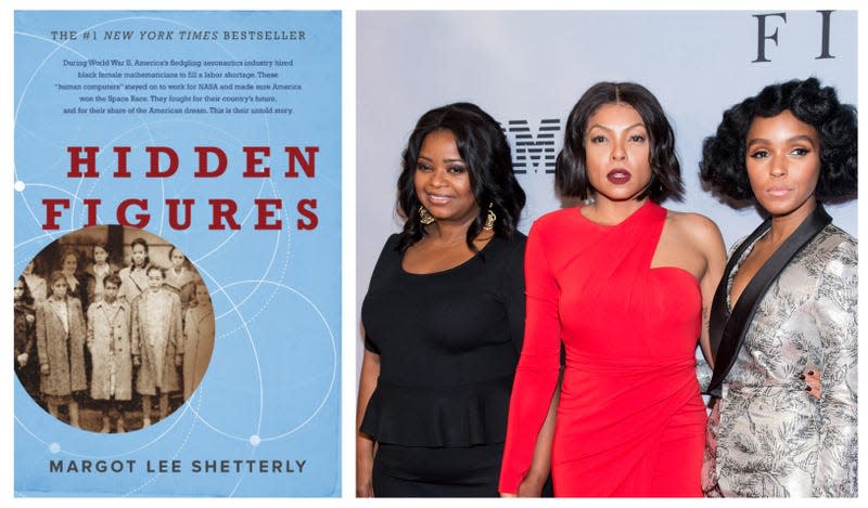 NEW YORK, NY - DECEMBER 10: (L-R) Octavia Spencer, Taraji P. Henson and Janelle Monae attend the “Hidden Figures” New York special screening on December 10, 2016 in New York City.