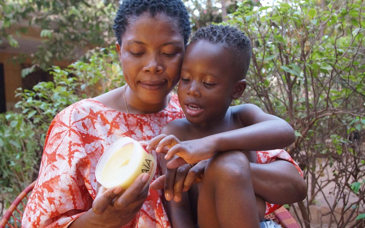 Maïa is a mosquito-repellent moisturiser made from shea butter and DEET - Maïa Africa