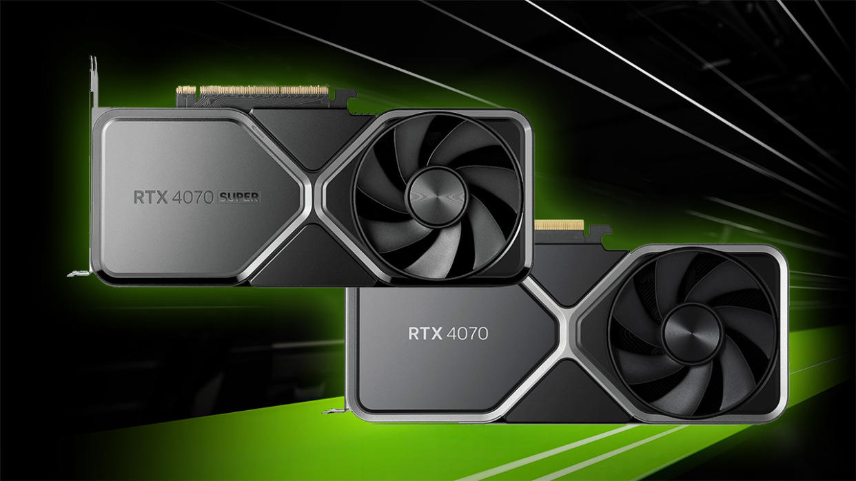  NVIDIA GeForce RTX 4070 Super and RTX 4070. 