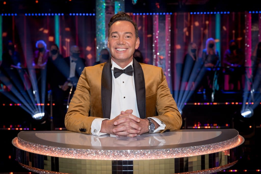 Craig Revel Horwood on the Strictly Come Dancing judging panel  (Guy Levy/BBC/PA)