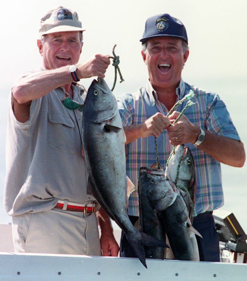 George H.W. Bush, Brian Mulroney’s friendship in photos