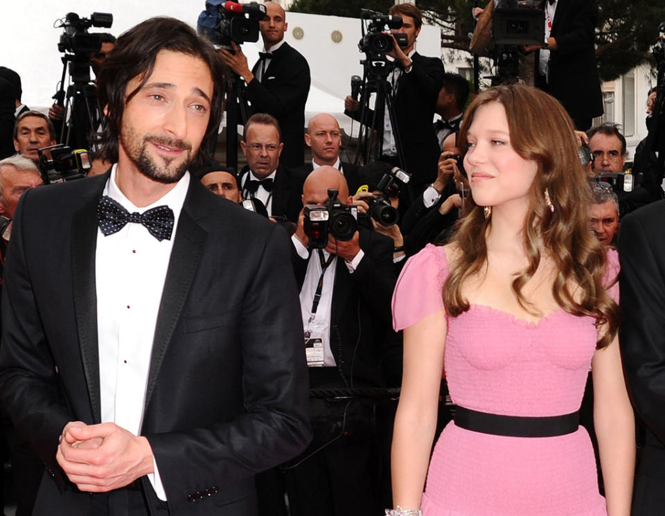 Cannes Film Festival 2011 Adrien Brody Lea Seydoux