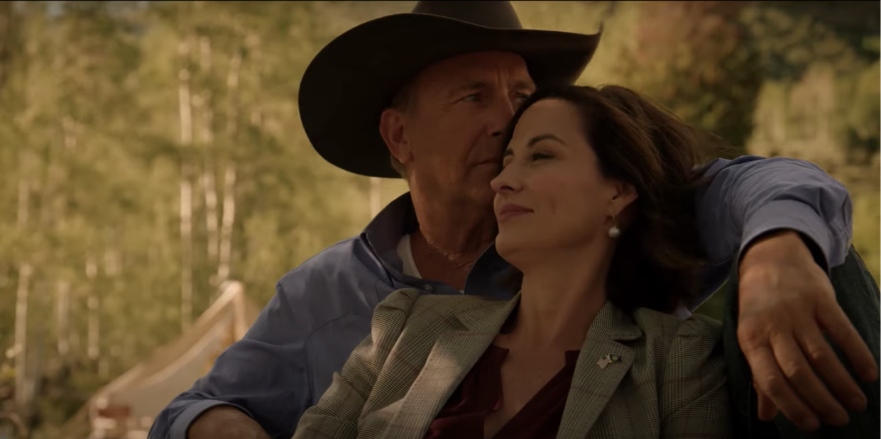 yellowstone, kevin costner, wendy monizgrillo