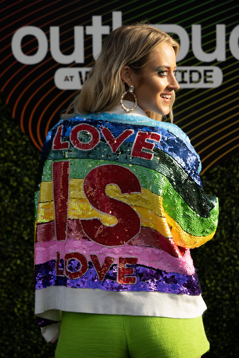  Brooke Eden attends Outloud @ WeHo Pride 2023 at West Hollywood Park on June 3, 2023 in Los Angeles. (Photo: Scott Dudelson/Getty Images)