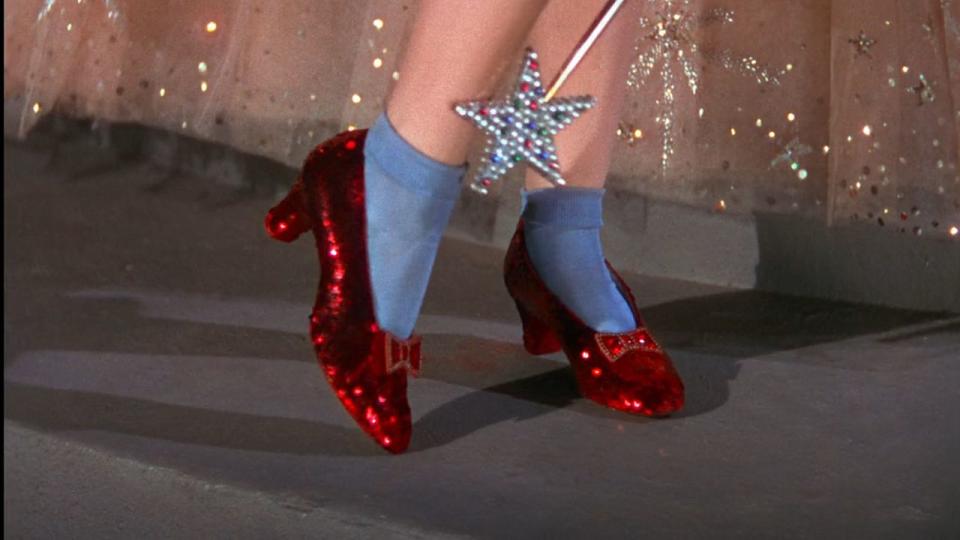 The Wizard of Oz Ruby Slippers