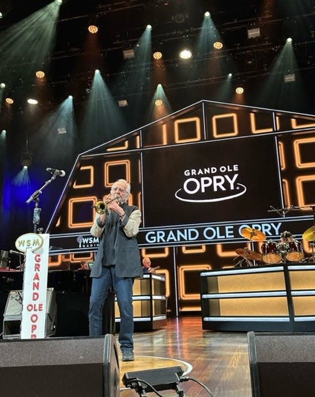 Herb Alpert, onstage, Grand Ole Opry, Aug. 18, 2023