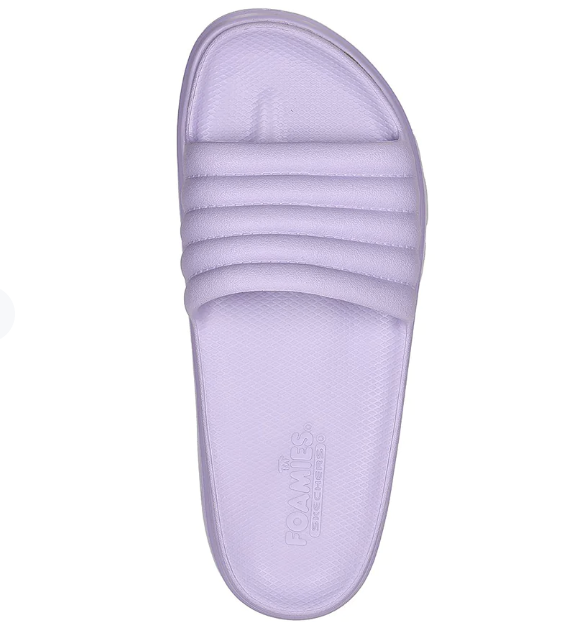 Skechers Women Foamies Top-Level Sandals in lilac
