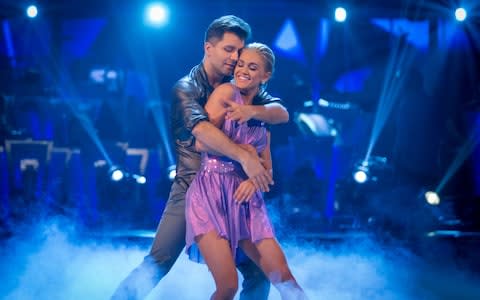 Ashley and Pasha's showdance