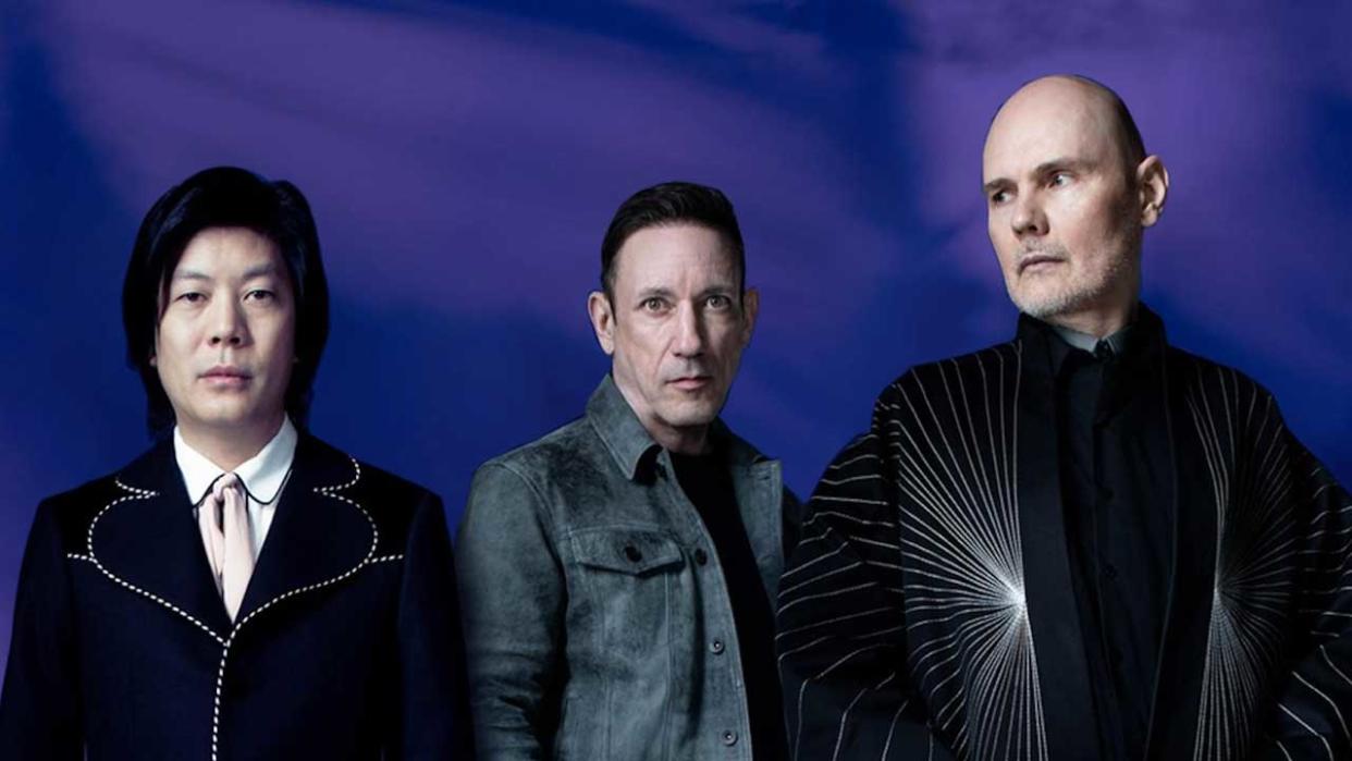  Smashing Pumpkins studio portrait. 