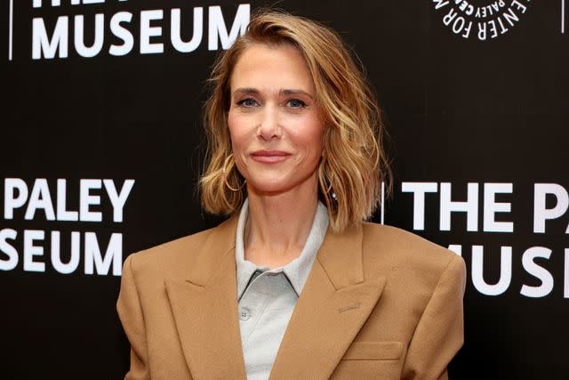 <p>Dia Dipasupil/Getty</p> Kristen Wiig attends PaleyLive - Kristen Wiig & Carol Burnett: A Night With Apple TV+'s Palm Royale at The Paley Museum on March 26, 2024 in New York City