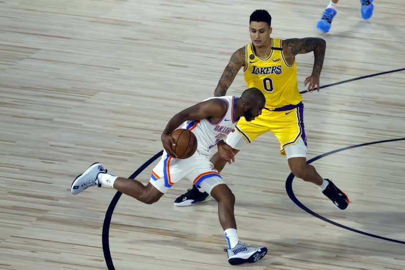 NBA: Oklahoma City Thunder at Los Angeles Lakers