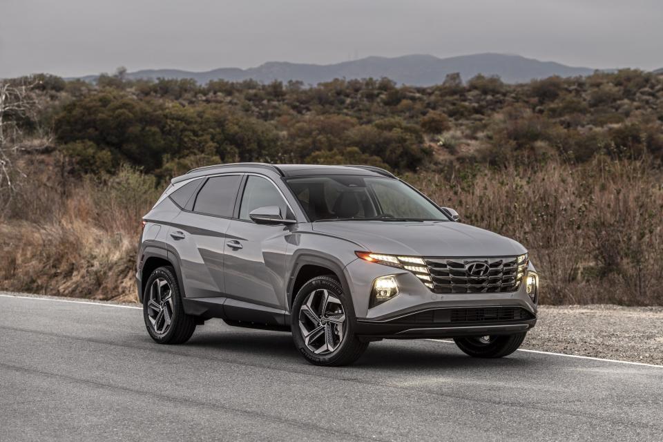 The 2022 Hyundai Tucson plug-in hybrid.