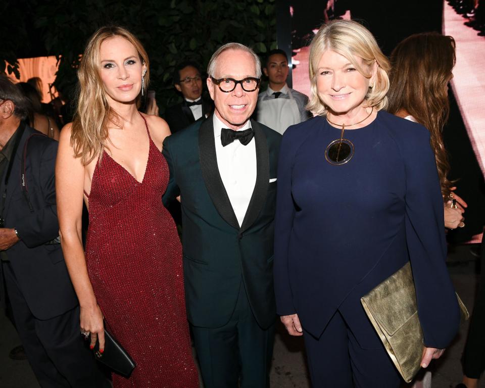 The American fashion icon celebrated his 50th anniversary with a grand fête in Central Park.