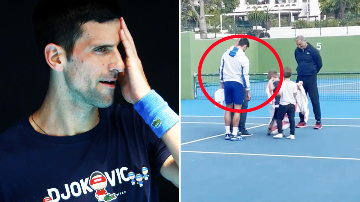 Novak Djokovic allows training to be observed as investigations