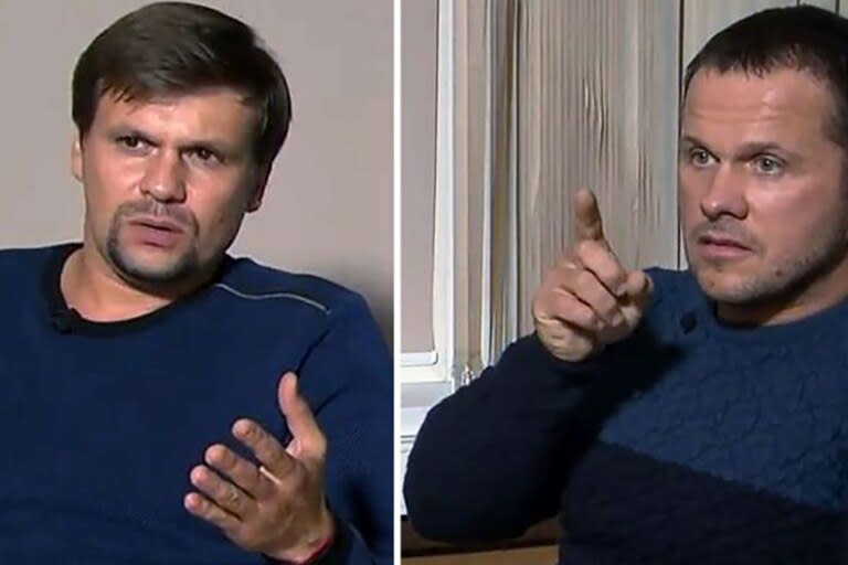 Alexander Petrov y Ruslan Boshirov concedieron una entrevista al canal ruso RT