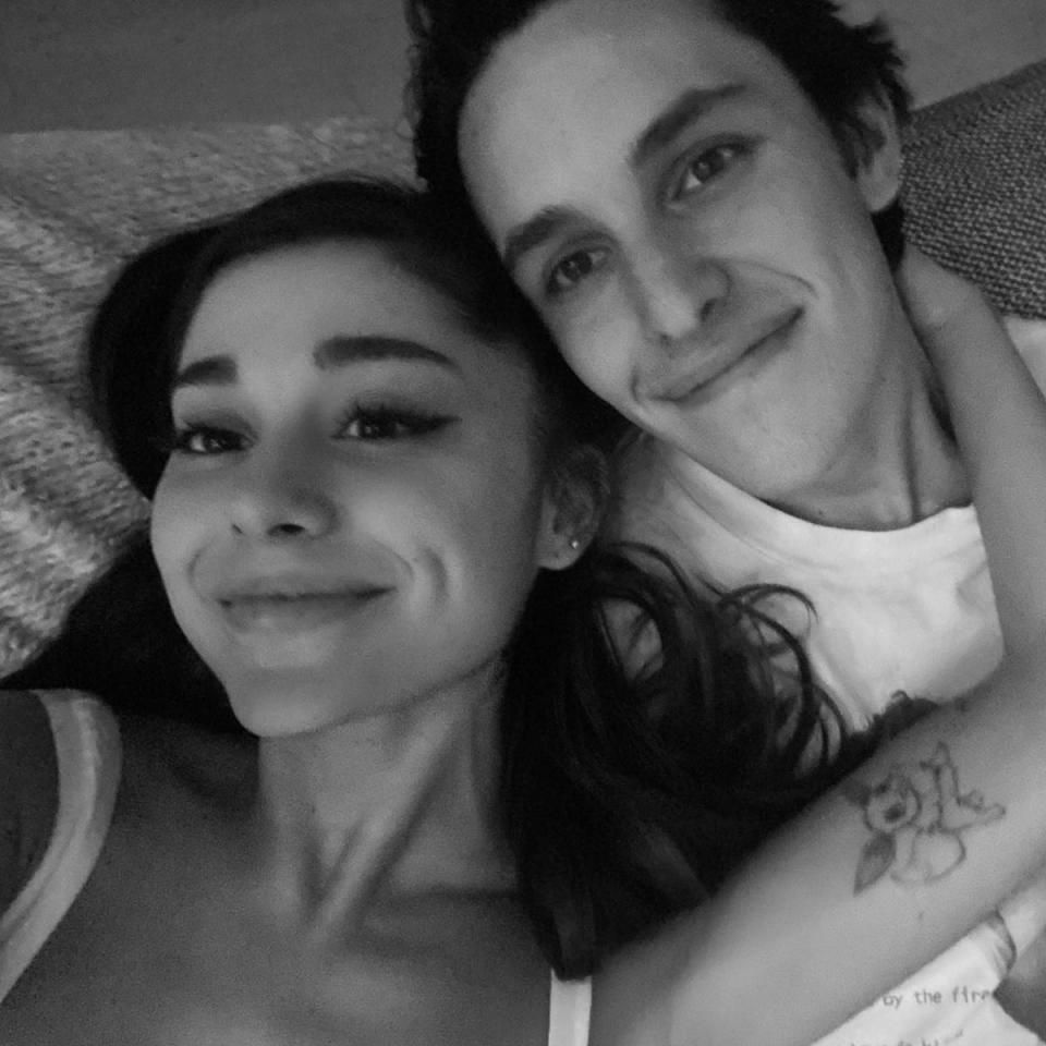 Ariana Grande and Dalton Gomez (@arianagrande via Instagram)