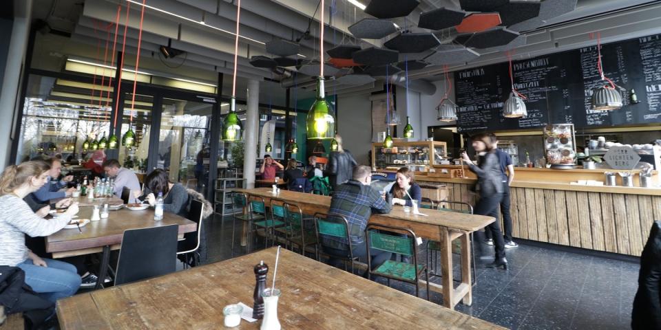UnternehmerTUM Cafe an der TU München in Garching. - Copyright: Hannah Schwär / BI