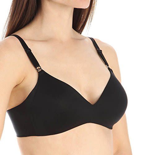 Women's No Side Effects Underarm-Smoothing Comfort Wireless Lightly Lined T-Shirt Bra