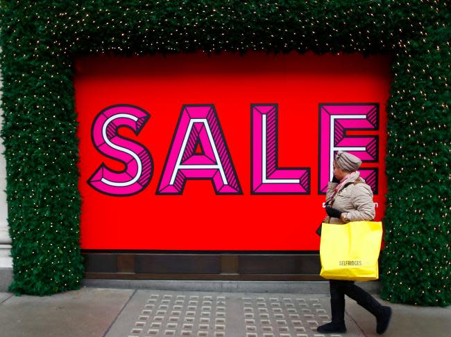 retail sales sale sign