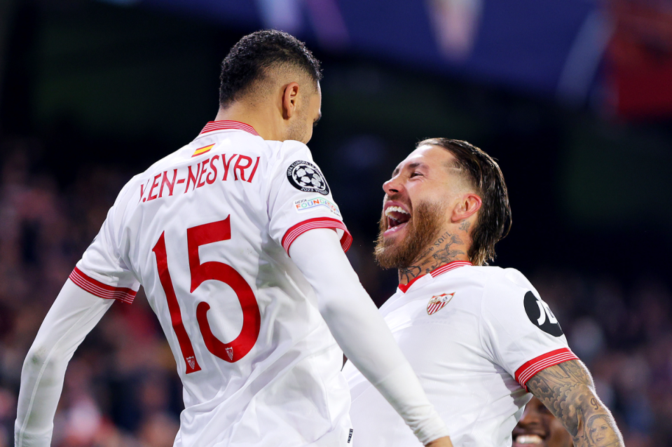 Sergio Ramos had set Sevilla en route to a huge win (Getty Images)