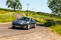 <p>It took Aston Martin a long time to make a better-looking grand tourer than the 2001 V12 Vanquish. Some say that the wait still goes on. Very few Aston Martins sound better than this to boot, thanks to the baleful howl of an atmospheric Cologne V12 bellowing through very little exhaust muffling. If you like your supercars traditional, front-engined, noisy and so gorgeous as to turn heads absolutely wherever you take it, the original Vanquish ought to appeal like little else. While this car’s V12-engined contemporaries from Italy and Germany have mushroomed in value to almost £200k in many cases, the Vanquish remains relatively attainable, and has long passed the likelihood of further depreciation.</p><p>The transmission problems of early cars are easy enough to avoid now, too, with plenty of cars having had their troublesome automated manual transmissions swapped out for a manual. Ownership of any V12 Aston Martin isn’t for the faint of wallet. With this one, examine the service history carefully for evidence that the 5.9-litre engine has had plugs and coils recently; the gearbox position sensor has been replaced, if necessary; and the suspension bushes have been changed.</p><p>ONE WE FOUND:<strong> 2002 ASTON MARTIN V12 VANQUISH, 44K MILES, £49,000</strong></p>