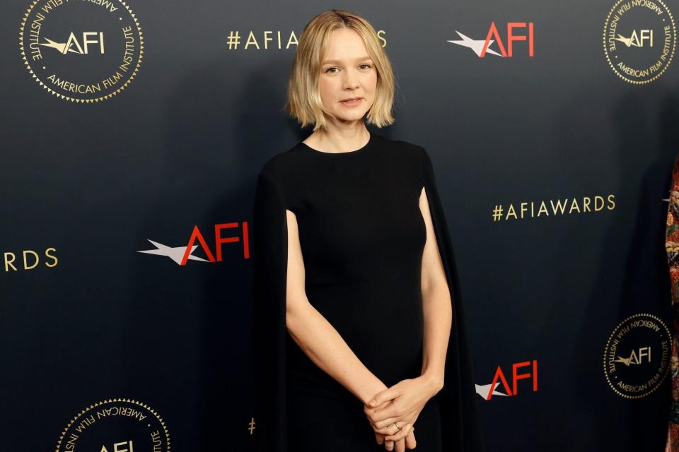 LOS ANGELES, CALIFORNIA - JANUARY 13: Carey Mulligan attends the AFI Awards Luncheon at Four Seasons Hotel Los Angeles at Beverly Hills on January 13, 2023 in Los Angeles, California. (Photo by Kevin Winter/Getty Images)