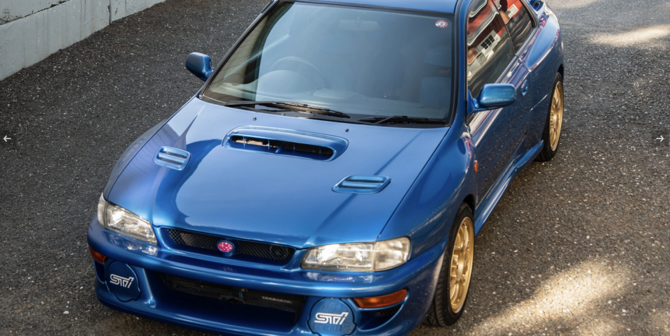 1998 subaru impreza 22b sti