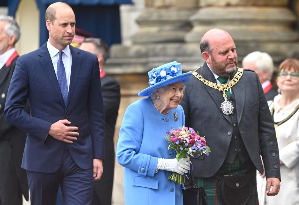 See All the Photos from Prince William and the Queen's 2021 Scotland Visit