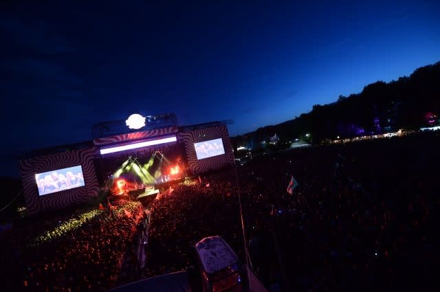 The Sziget Festival takes place annually on Óbudai, an island in the Danube in Budapest, Hungary