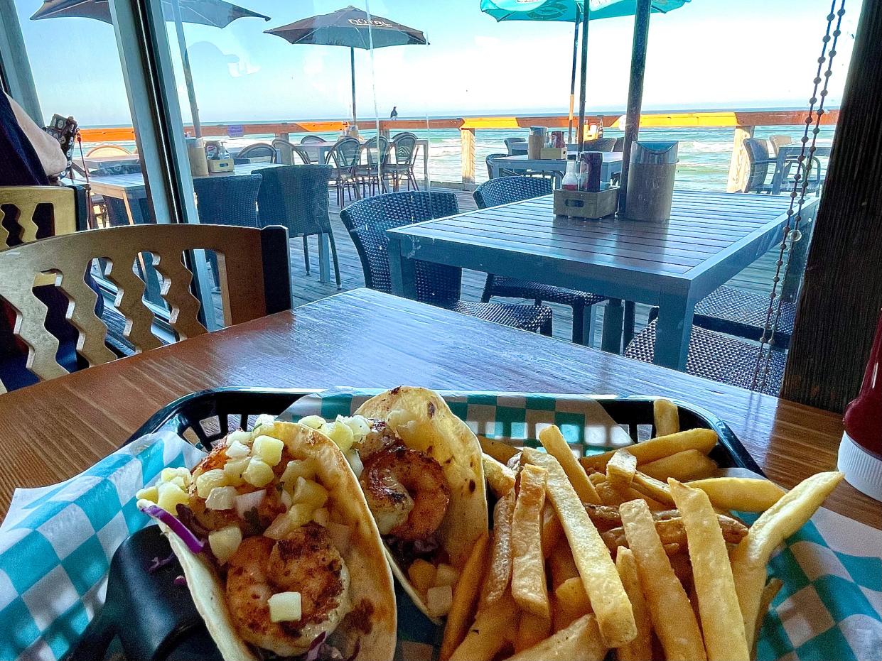 Grilled Shrimp Tacos from Funky Pelican.