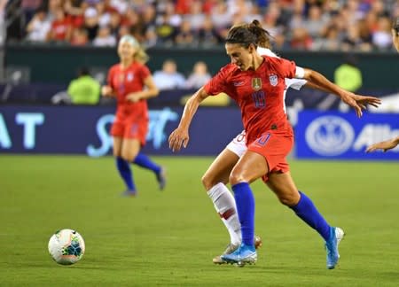 Carli Lloyd Says NFL Teams Contacted Her After Her 55-Yard Field Goal