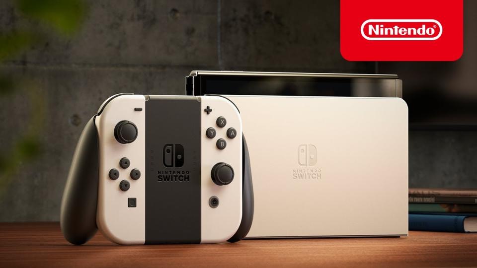 Nintendo Switch OLED（圖片來源：任天堂）