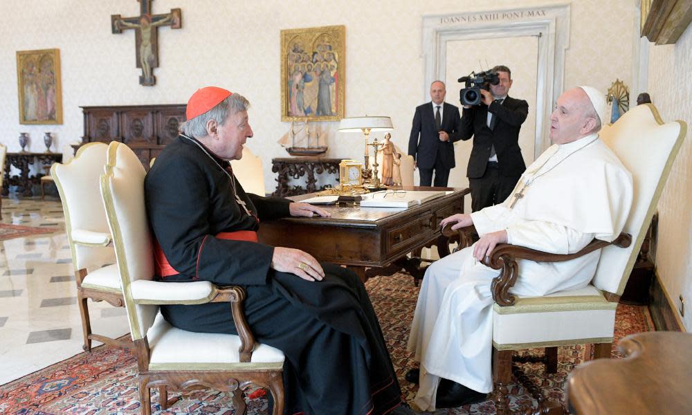 <span>Photograph: Vatican Media Handout/EPA</span>