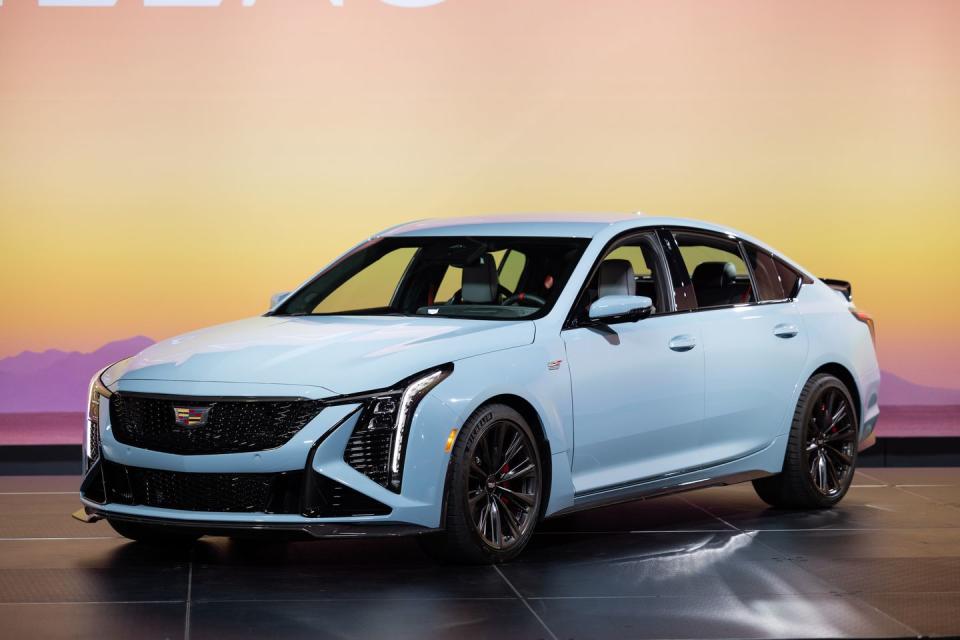 2025 cadillac ct5 v blackwing in studio