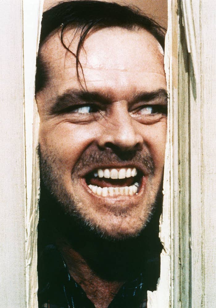 Jack Nicholson in "The Shining"