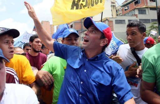 Capriles insiste con la gorra y se declara inocente