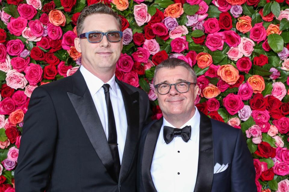 Nathan Lane and Devlin Elliott