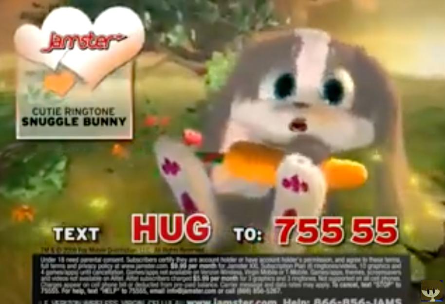 "Cutie ringtone Snuggle Bunny"