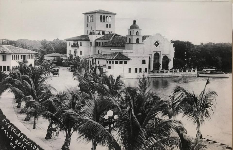 A 1920 image of the Everglades Club.
