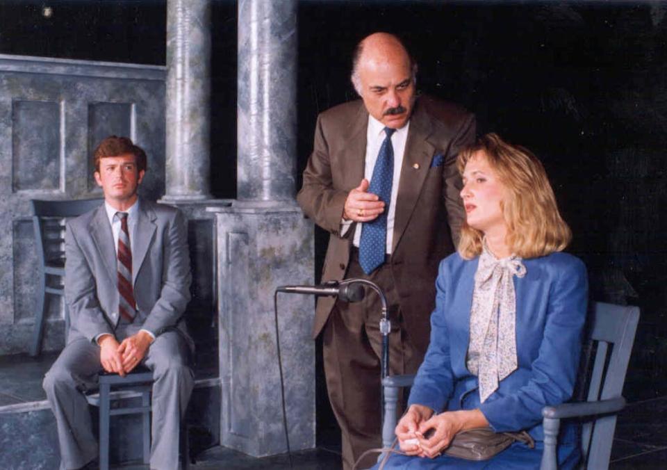 Actor Bradford Wallace, a longtime member of the Asolo Repertory Theatre resident company, performed in numerous shows at Florida Studio Theatre in the 1990s, including a production of Emily Mann’s “Execution of Justice,” inspired by the murders of San Francisco Mayor George Moscone and Supervisor Harvey Milk by fellow supervisor Dan White.