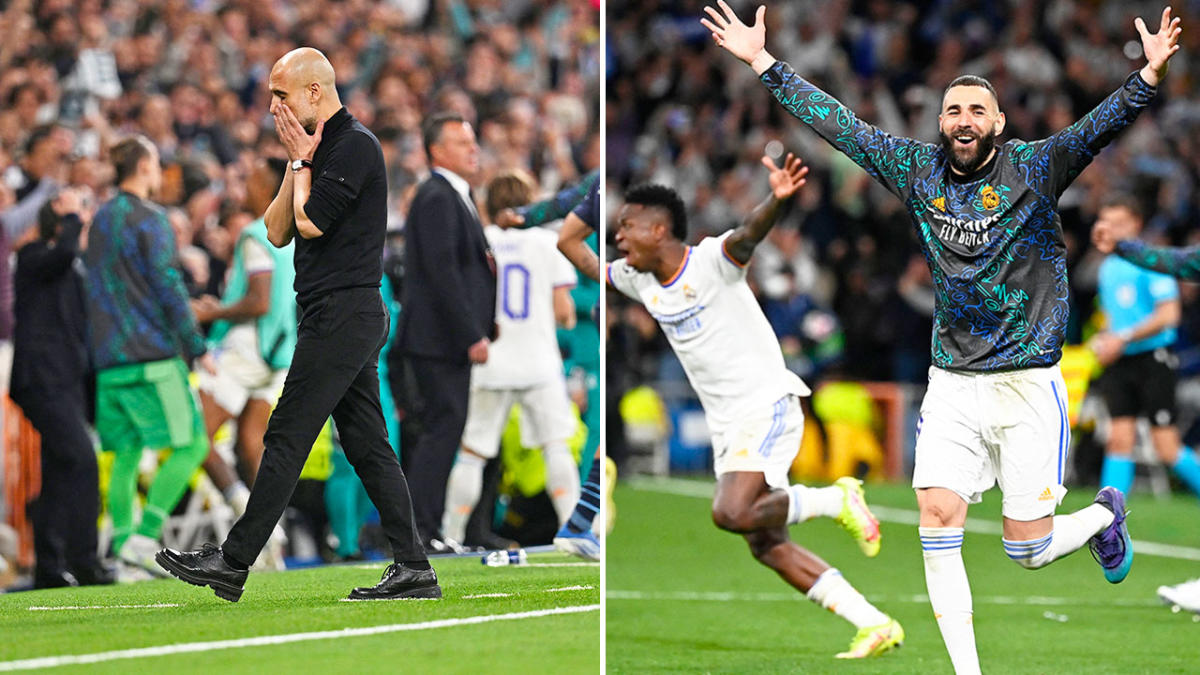 Real Madrid wow Man City in extra time to reach Champions League final