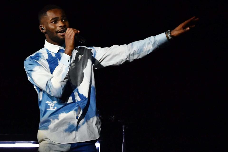 Dave wowed the audience at the Brits this evening (Gareth Cattermole/Getty Images)